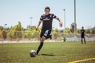 Kicking it for the CIA: Gabriel Luna as an undercover agent/soccer player in <i>Matador</i>
