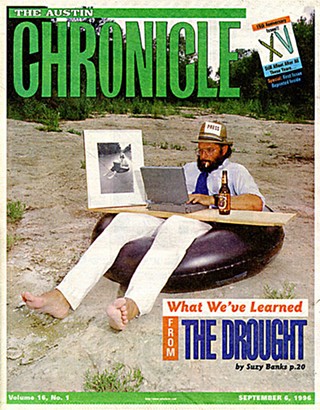 The <i>Chronicle</i> cover my first week on the job