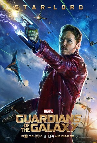 Yeah, we watched it just to see Chris Pratt. What? We watched it again for green lady, tree guy, and raccoon. It was good.