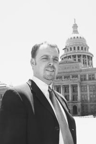 Randall Ellis, executive director of the Lesbian Gay Rights Lobby of Texas, has led the charge against anti-gay bills this session.