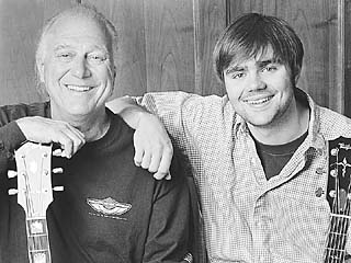 Jerry Jeff (l) and Django Walker
