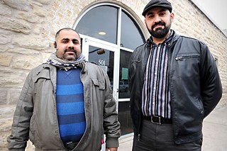 Zaid Yassin (l) and Ghassan Amdeen