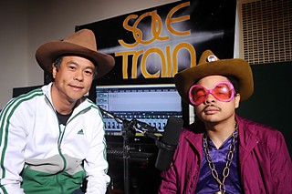 Hung Nguyen (l) and TJ Wade of Foot Patrol