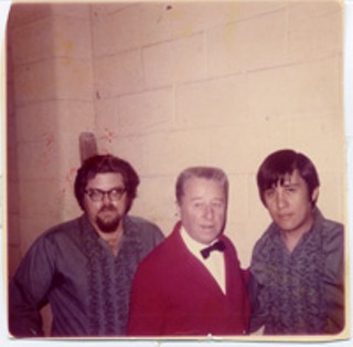 The Birds and the Bangs: George Gobel (center) and Ernie Durawa (r)