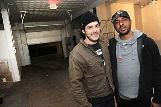 Home (of the blues) boys: (l-r) Will Bridges and Kris Krishna