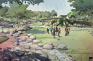 Dove Springs District Park’s new play area