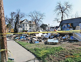Jumpolin, after the demolition