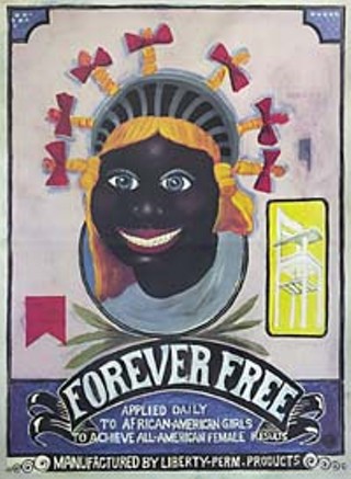 <i>For Women </i>by Michael Ray Charles from the Forever Free series, 1992, from a show at Blaffler Gallery, the Art Museum of the University of Houston.