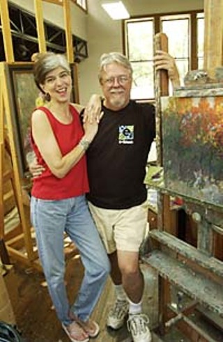 Ball and husband Gordon Fowler