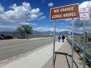 bridge taos gorge rio grande trips
