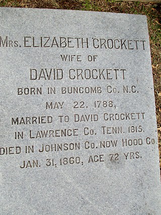 Day Trips: Elizabeth Crockett's Grave, Acton
