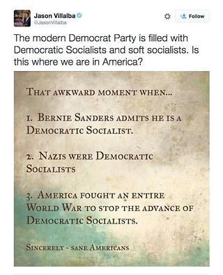 Villalba and the Incredible Nazi Disappearing Tweet
