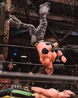 What goes up, comes down hard: Johnny Mundo of Lucha Underground comes to Austin for SXSW.