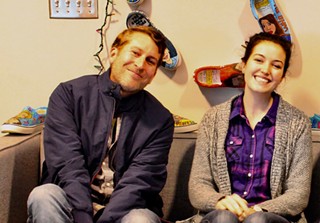 Scott Aukerman and Jessica McKenna