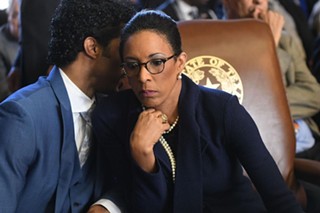 Dawnna Dukes on opening day of the 85th Legislature