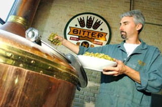 Bitter End brewer Tim Schwartz