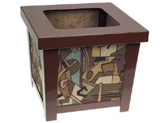 With the theme Live Well Outdoors, the launch of Pradura products offers a range of sleekly designed accessories for a contemporary look, like the Xobelit Planter (or Tile Box), which can be changed with any standard 12-inch tile or fabric to match a decor. Photo courtesy of www.pradura.com