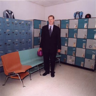 Dana Friis-Hansen, locker room