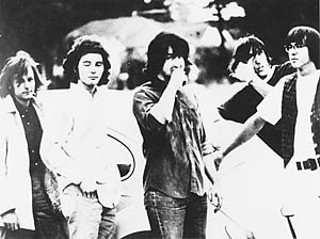 The 13th Floor Elevators, 1966 (l-r): Tommy Hall, Roky Erickson, Stacy Sutherland, John Ike Walton, and Ronnie Leatherman