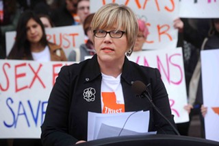 Whole Woman's Health President Amy Hagstrom Miller is among the plaintiffs in the suit, which challenges a broad array of Texas abortion restrictions.