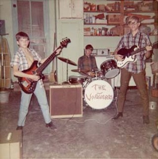 The Vaqueros, circa 1964: When I was 12, I wanted
a rock & roll band, so what I did was take my brother
and kids in the neighborhood and taught them one by
one to play instruments.