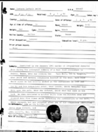 Evidence of death-row inmate LaRoyce Smith's low 
IQ wasn't sufficiently considered by Texas courts, the 
U.S. Supreme Court ruled this week. For a larger image 
click <b><a href=http://www.austinchronicle.com/issues/dispatch/2004-11-19/summary.jpg 
target=blank>here</a></b>