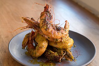 Grilled Head-on Gulf Shrimp