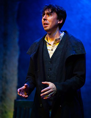 Ryan Crowder as Raskolnikov in <i>Crime and Punishment</i>