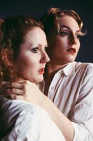 Shannon Grounds and Lynn Mikeska in Cyndi
Williams' <i>Where Are They Now?</i>
