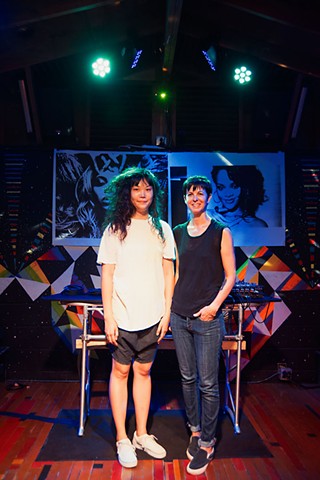 Maggie Lea (l) and Tamara Hoover keep CUC queer
