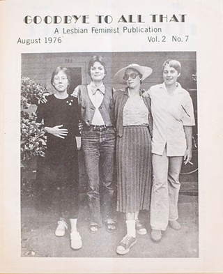 Copy of <i>Goodbye to All That</i> newsletter housed at the AHC