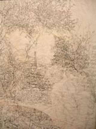 Detail from John Cobb's <i>Baptism by Fire</i>