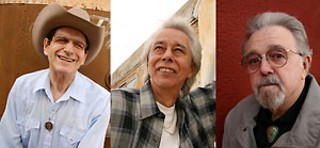 Hardcore Country All-Stars (l-r): Neil Flanz, Pete
Mitchell, and Earle Pool Ball