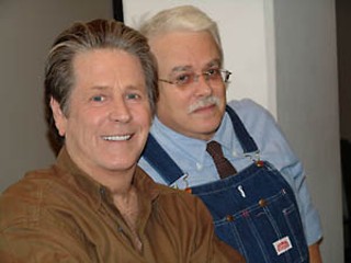 Beautiful Dreamers: Brian Wilson (l) and Van Dyke
Parks