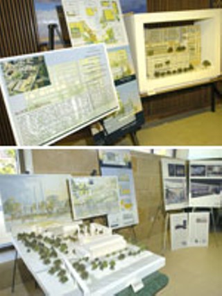 The designs, models, boards, charts, and even a few videos presenting the proposals and development teams for Block 21 and the Seaholm tract are available for public viewing at City Hall from 8am to 5pm, Monday through Friday (until 8pm during council or commission meetings). The discussion will be returning to council over the next several weeks.