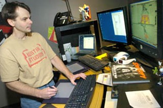 Rodney Brunet at Troublemaker Studios