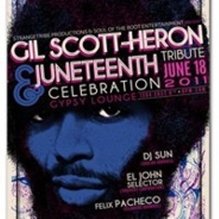 Luv Doc Recommends: A Gil Scott-Heron Tribute & Juneteenth Celebration!