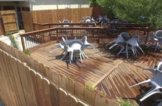 The South Congress Cafe patio