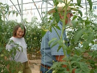 Melanie McAfee and Fred Pomrenke at Flintrock Hill Farms