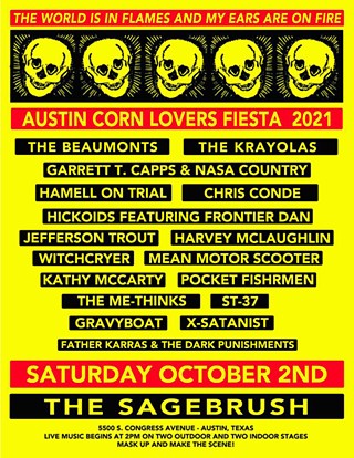 The Other “ACL” – Austin Corn Lovers Fiesta – Hits Sagebrush on Saturday