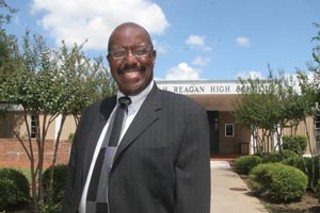 You stick a principal in, you take a principal out, you
stick a principal in, and you shake ’em all about. The
AISD principal hokey-pokey came to its (temporary)
conclusion this week as Superintendent Pat Forgione
announced Leroy Davis (left) as the interim principal of
Reagan High, which has been left headless twice in the
last six months after sudden principal departures. AISD
says Davis is expected to “work closely” with Kent Ewing,
who was bumped up from principalship at Bowie High to
lead up both blueprint secondary schools and the
district’s massive high school redesign initiative after
Marcus Nelson, the former secondary blueprint director,
put in his resignation the week before school began.
Hopefully for the AISD community, the principal shuffle
will quiet for now, although more mix ’n’ match is likely
in the future. (Davis’ position at Reagan is currently
slated to last only a year; his permanent replacement at
Kealing Middle School has not been named.) Forgione
has indicated that the districtwide redesign process –
which emphasizes small learning communities and
autonomous schools within schools – may result in
Reagan replacing the traditional role of principal with a
team of “academy leaders” along the line of what the
redesigned Johnston High now enjoys. <br><i>–</i>
Rachel Proctor May