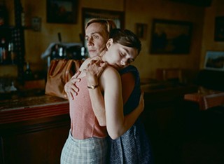 Anamaria Vartolomeias and Sandrine Bonnaireas in Audrey Diwan’s <i>Happening</i>