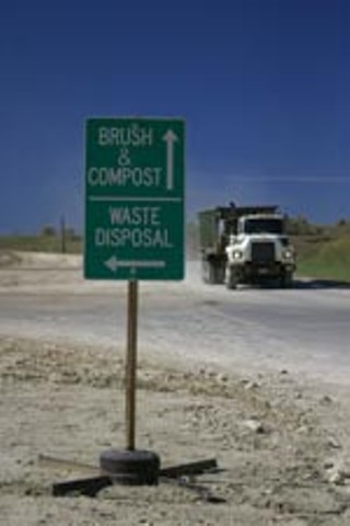 Inside the Texas Disposal Systems facility just south of Austin