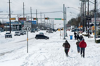 The aftermath of Winter Storm Uri in Austin, Feb. 15, 2021