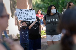 Vigil for Uvalde in Austin