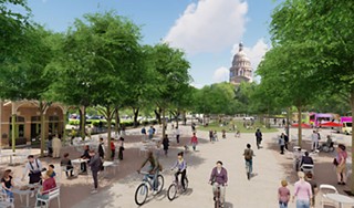 Proposed Congress Avenue redesign