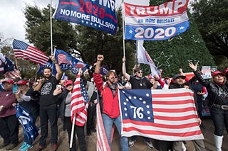 Trump supporters on Dec. 30, 2021