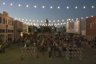 Barbecue for 1,000 at Open House, courtesy of the Chinati Foundation