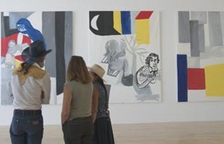 Gallery-hopping during Open House