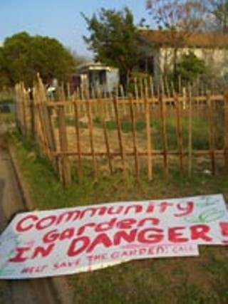 Eastside Neighborhood Garden Uprooted